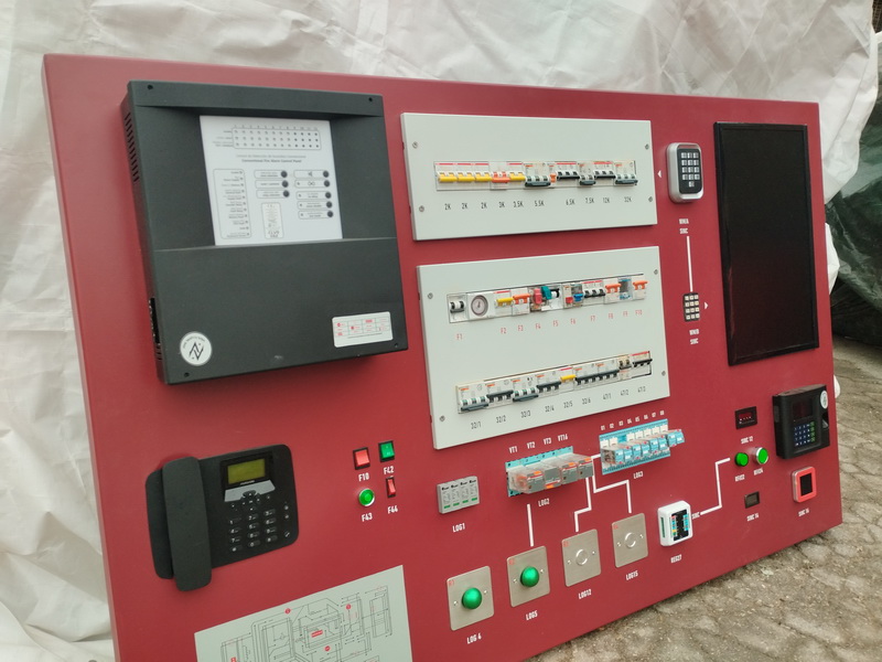 panel control mandos ficticio 100x159.5x8-17.5 1u